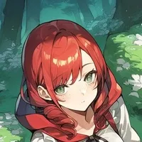 ذات الرداء الأحمر الصورة الرمزية للذكاء الاصطناعي