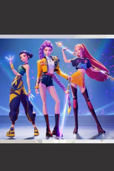 Rumi, Zoey and Mira pozadí