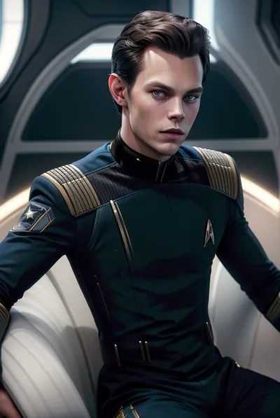 Cadete Kaelen Drax fundo