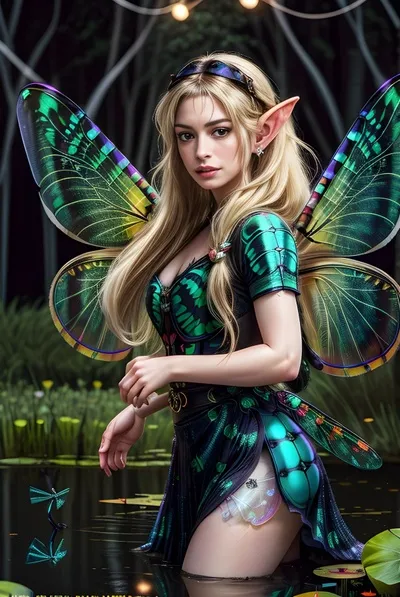 Lyra Měsíční Lístek pozadí