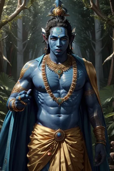 Heer Vishnu achtergrond