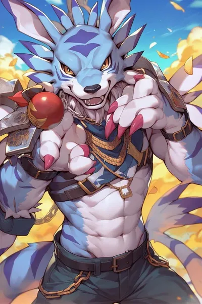 機械加魯魯獸 背景