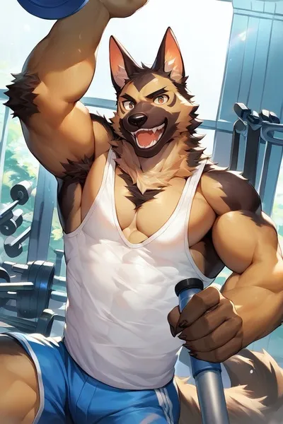 Rex Ironpaw Shepherd pozadina