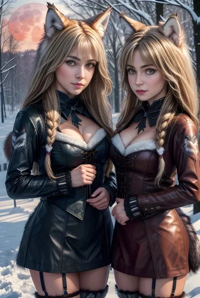 Skadi a Runa pozadí