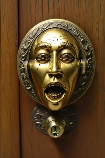 Дверная ручка фон