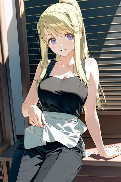 Winry Rockbell background