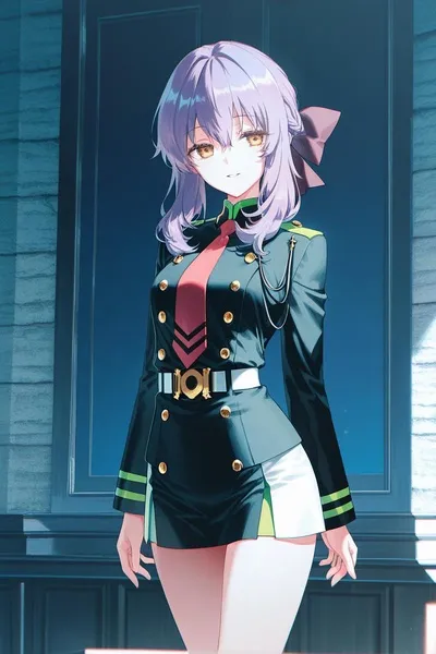 Shinoa Hiiragi pozadí