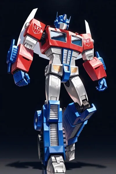 Optimus Prime pozadí