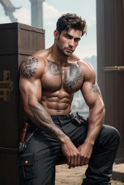 Axel Bloodhaven pozadí