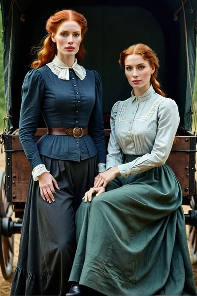 Molly và Eliza nền