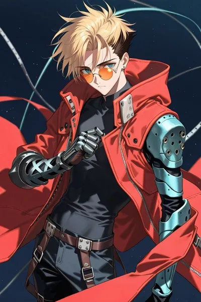 Vash Stampede pozadí