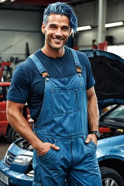 Mike “Blue” Harding fone