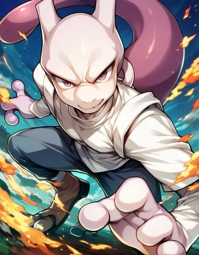 Mewtwo background