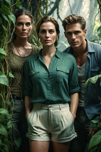 Alma, Evie a Ryan pozadí