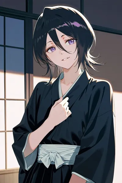 Rukia Kuchiki fundal