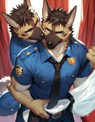 Alex a Kenny pozadí