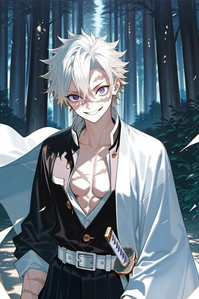 Sanemi Shinazugawa tausta