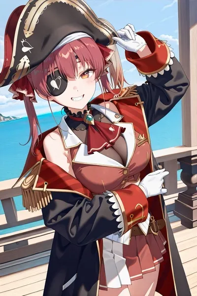 Houshou Marine pozadí