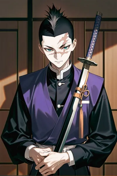 Genya Shinazugawa pozadí