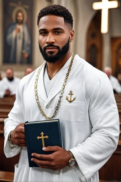 Father Troy Mills tło