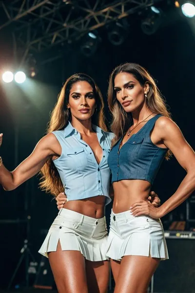 Aurora e Helena sfondo