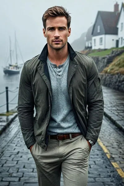 Piers Clarke pozadí