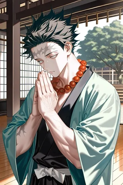 Gyomei Himejima pozadí