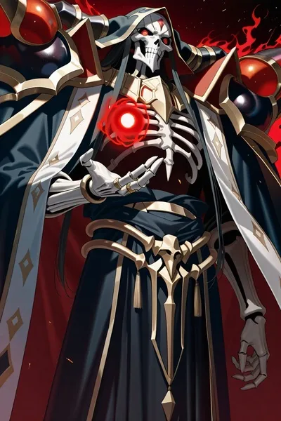 Ainz Ooal Gown pozadí