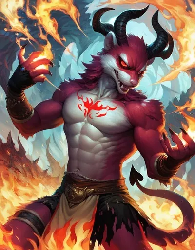 Rav’Therix Flamebane background