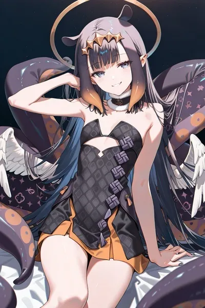 Ninomae Ina'nis pozadí