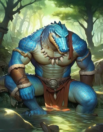 Dro’mak Głęboka Szczęka tło