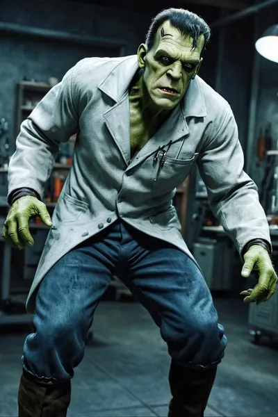 Frankenstein szörnye háttér