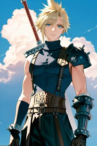 Cloud Strife fone