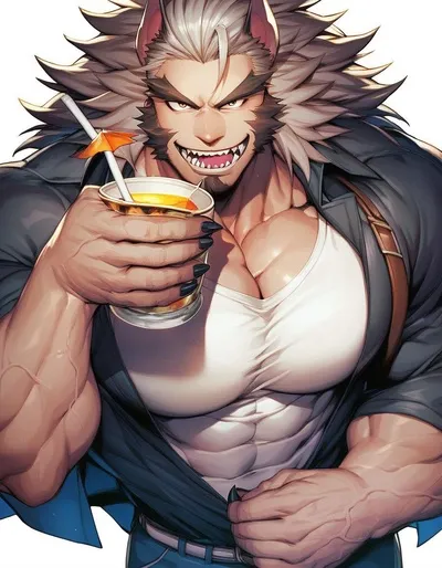 David the werewolf  pozadí