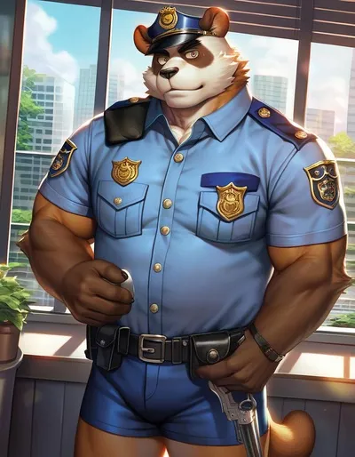 Officier Bao Tenjin arrière-plan