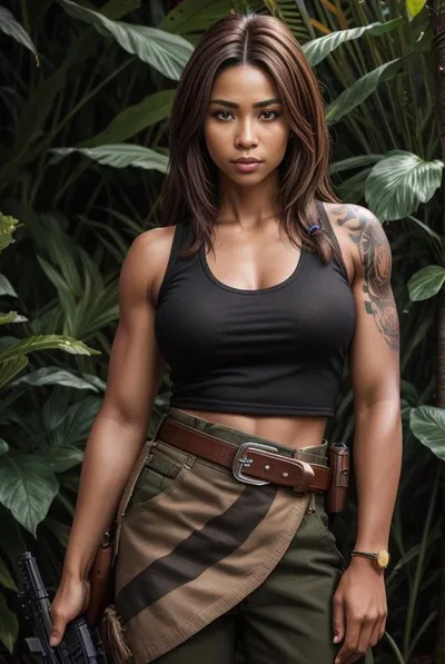 Taraji Alomar pozadí