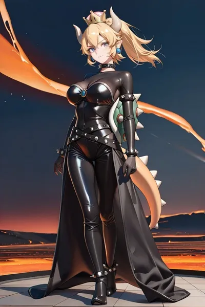 Latar belakang Bowsette