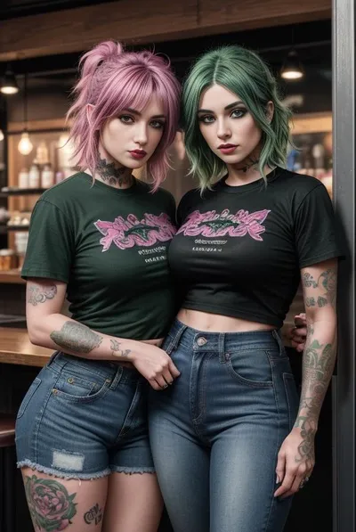 Сара и Дестини фон