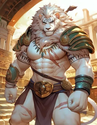 Pusong Leon background