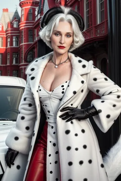 Cruella De Vil pozadí