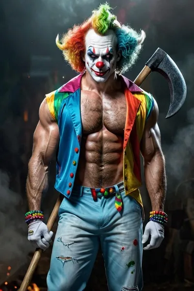 Killer clown pozadí