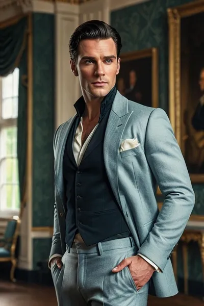 Edmond Burrell pozadí