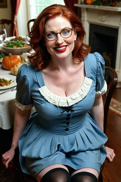 Faster Maggie bakgrund