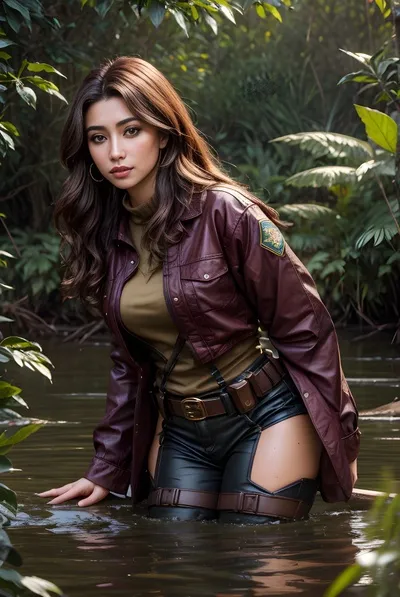 크로킬라나 배경