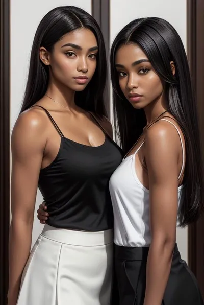 Sierra a Simona pozadí