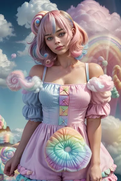 رينبو برايت الخلفية