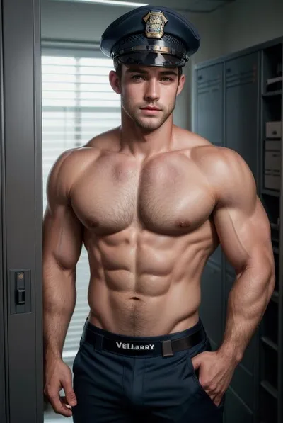 Důstojník Mark Shoe pozadí