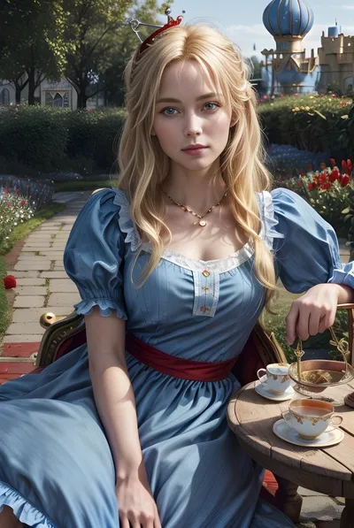 Alenka v říši divů pozadí