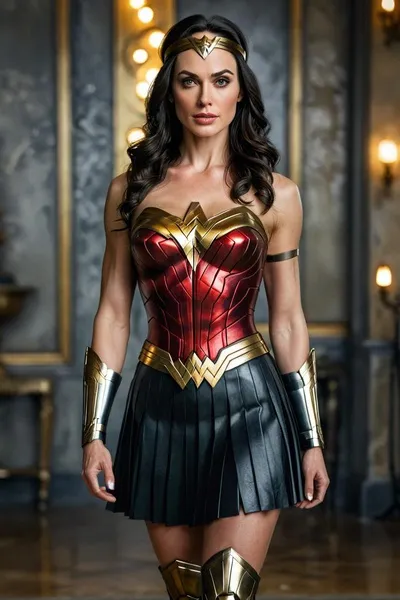 Wonder Woman pozadí