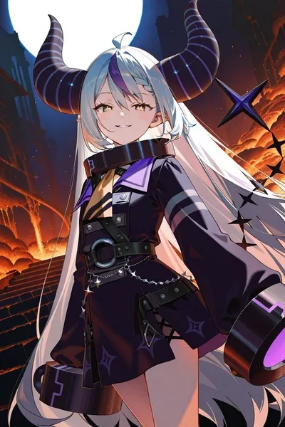 La+ Darknesss pozadí